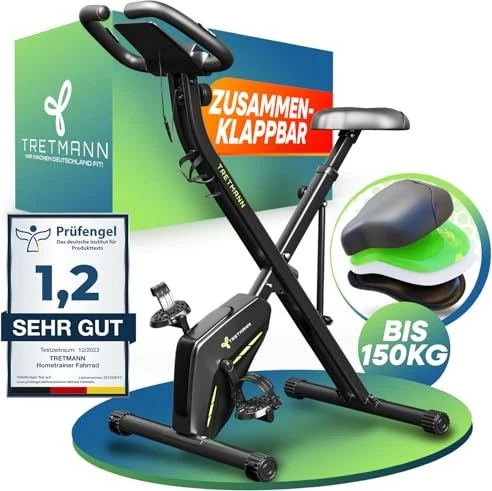 Tretmann Klappbarer Heimtrainer
