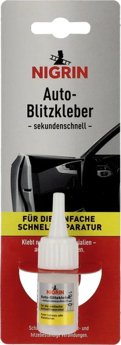 Nigrin Auto Blitzkleber sekundenschnell 10g