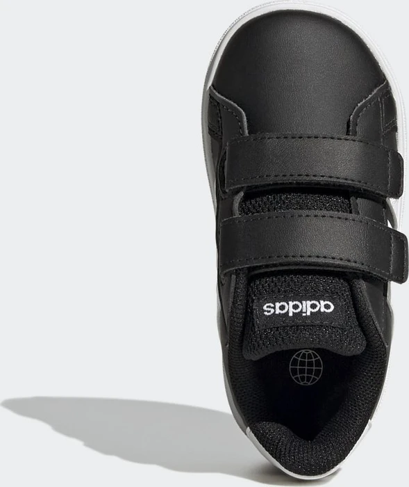 adidas Grand Court Lifestyle Hook and Loop core black/cloud white (Junior)