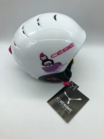 Cébé Pluma Helm shiny white penguin (Junior)