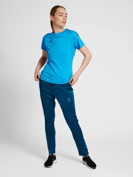 hummel Core XK Funktionsshirt kurzarm blue danube (Damen)