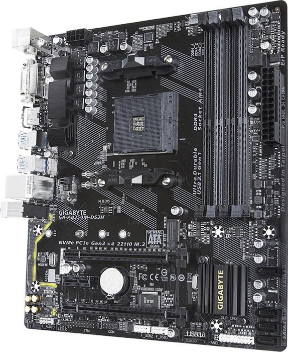 GIGABYTE GA-AB350M-DS3H (AMD AM4)