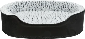Trixie Vital Bett Lino, 83x67cm, schwarz/grau