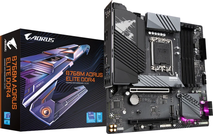 GIGABYTE B760M AORUS Elite DDR4 (Intel 1700)