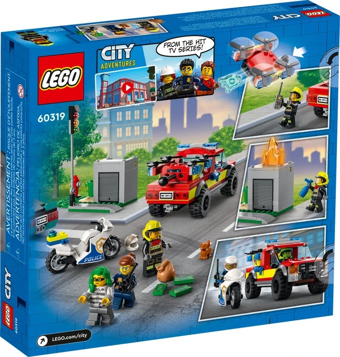 LEGO City - Löscheinsatz und Verfolgungsjagd