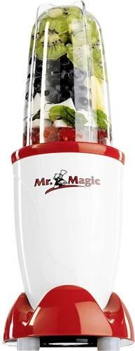 Gourmetmaxx Mr. Magic Standmixer weiß/rot