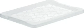 Rotho Evo Easy Storage Deckel für Aufbewahrungsbox 393x18x283mm, transparent/transparent