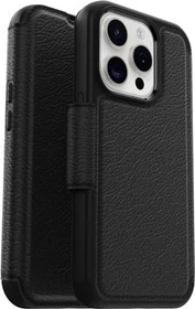 Otterbox Strada Folio MagSafe für Apple iPhone 15 Pro Shadow