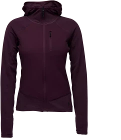 Black Diamond CoEfficient LT Hybrid Hoody Funktionsjacke blackberry (Damen)