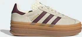 adidas Gazelle Bold cream white/maroon/gold metallic (Junior)
