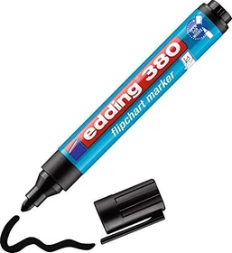 edding 380 Flipchartmarker schwarz