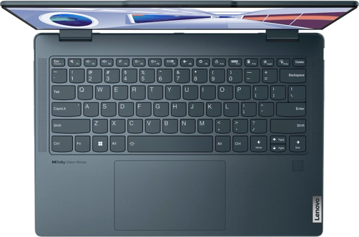 Lenovo Yoga 7 14ARP8, Tidal Teal, Ryzen 7 7735U, 16GB RAM, 1TB SSD, DE