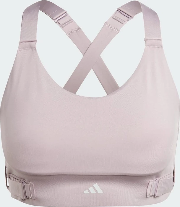 adidas FastImpact Luxe Run High-Support Sport-BH preloved fig (Damen)