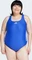 adidas 3-Streifen C-Back Badeanzug semi lucid blue/violet tone (Damen) Vorschaubild