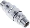 Alphacool Eiszapfen G1/4" Schnellverschluss mit Schottverschraubung, verchromt Vorschaubild