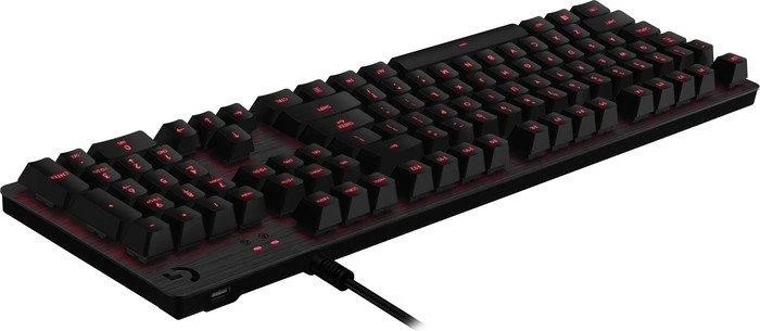 Logitech G413, schwarz, Romer-G Tactile, USB, ES