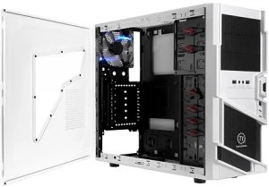 Thermaltake Commander MS-1 Snow Edition USB 3.0, Acrylfenster