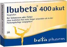 betapharm Ibubeta 400 akut Filmtabletten, 20 Stück