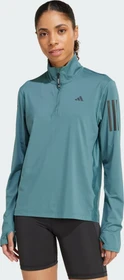 adidas Own The Run Half-Zip Laufshirt langarm preloved teal (Damen)
