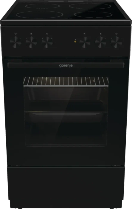 Gorenje GEC5A20BG Elektroherd mit Glaskeramik-Kochfeld