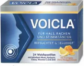 Voicla Zitrus-Honig Weichpastillen, 24 Stück