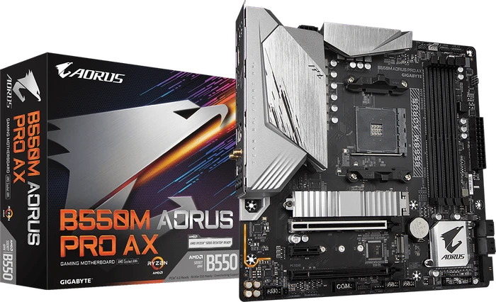 GIGABYTE B550M AORUS Pro AX (Rev. 1.0) (AMD AM4)
