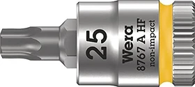 Wera 8767 A HF Zyklop Torx Steckschlüssel 1/4", T25x28mm