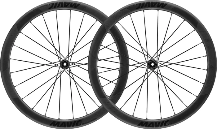 Mavic Cosmic SLR 24H/24H 45mm/19mm 28" 12x100 TA/12x142 TA Shimano HG Road Centerlock Disc Laufradsatz