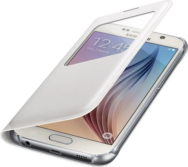 Samsung S-View Cover für Galaxy S6 weiß