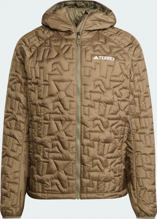 adidas Terrex Xperior PrimaLoft Loose Fill Hooded Isolation Funktionsjacke olive strata (Herren)