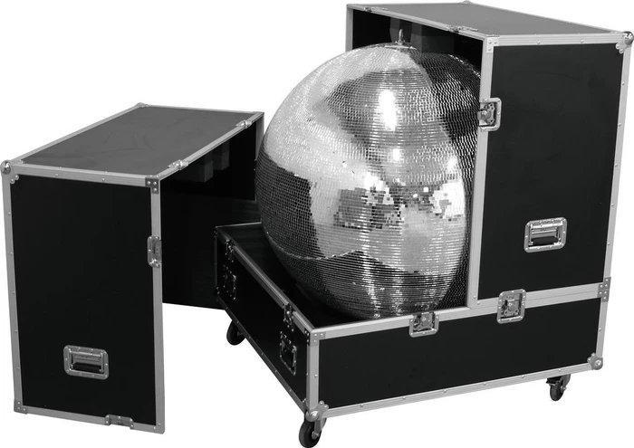 Roadinger Flightcase Spiegelkugel 100cm