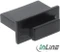 InLine Staubschutz für HDMI Buchse, schwarz, 4 Stück Vorschaubild