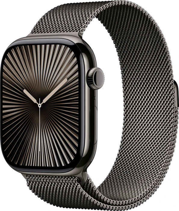 Apple Milanaise-Armband M/L für Apple Watch 46mm schiefer
