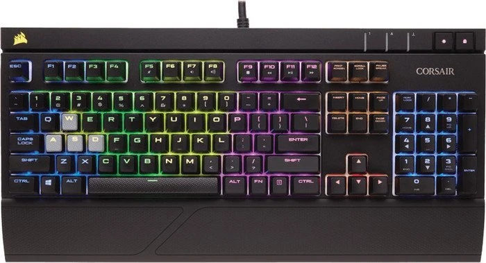 Corsair Strafe RGB, MX RGB BROWN, USB, DE