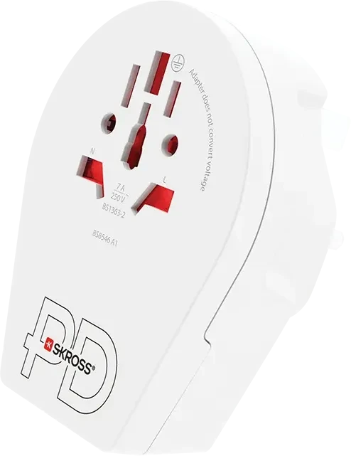 Skross World to UK USB C20PD, 1x USB-C