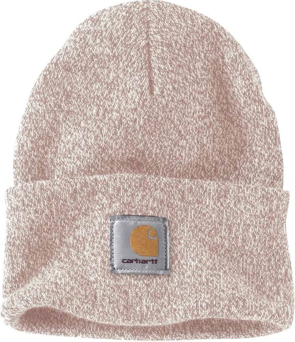 Carhartt Knit Cuffed Beanie ash rose/marshmallow (A18-P31)