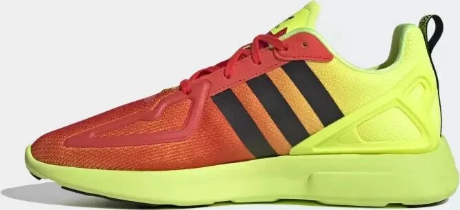 adidas ZX 2K Flux solar yellow/hi-res red/core black (Herren)
