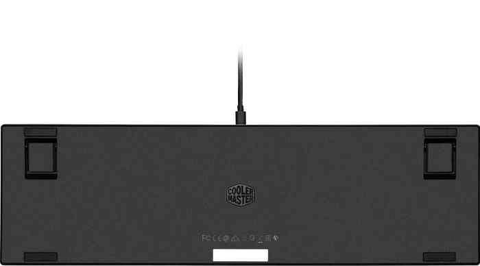 Cooler Master SK652, grau/schwarz, LEDs RGB, TTC LOW PROFILE RGB RED, USB, DE
