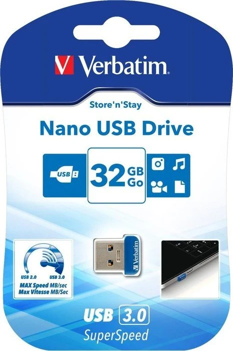 Verbatim Store 'n' Stay Nano 32GB, USB-A, USB 3.2 Gen 1×1