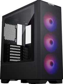Phanteks Eclipse G300A, schwarz, inkl. 3x Lüfter, Glasfenster
