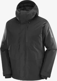 Salomon Patroller Gore-Tex Down Funktionsjacke deep black (Herren)