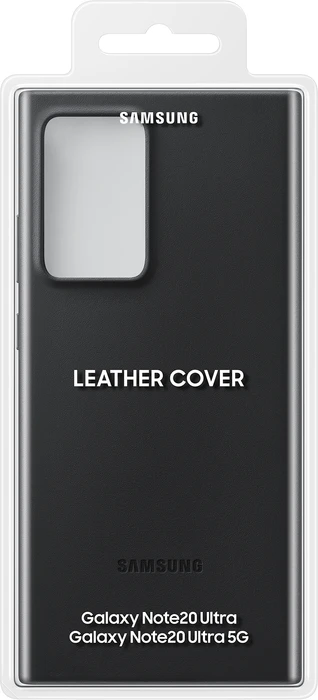 Samsung Leather Cover für Galaxy Note 20 Ultra black