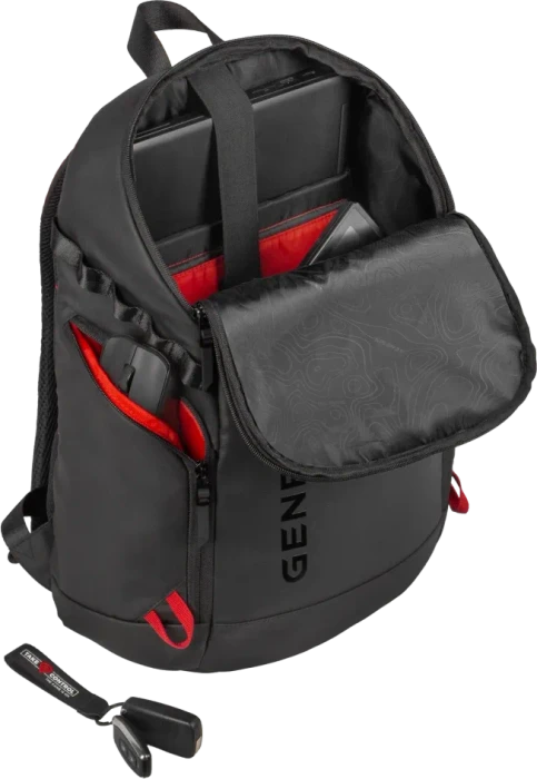 Genesis Pallad 420 Gaming-Rucksack, schwarz