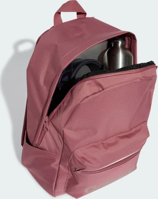 adidas Linear Essentials Rucksack preloved crimson/champagne met./white (Damen)