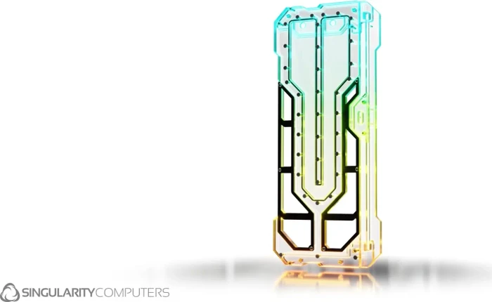 Singularity Computers Spectre 4 Aevum Elite, Silver, Distro-Plate, Verteilerplatte (SC-SPEC4-AEV-EL) – Bild 4 von 4