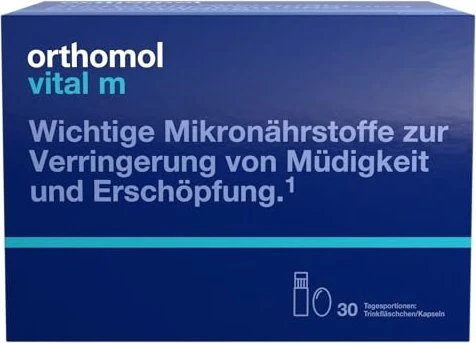 Orthomol vital m Trinkfläschchen + Kapseln, 30 Stück