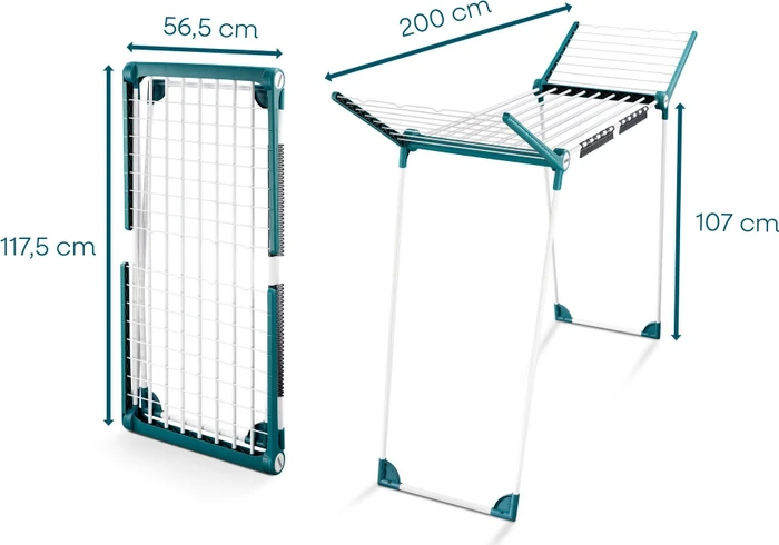 Leifheit Pegasus Rocksolid Maxx Wäscheständer, 21m