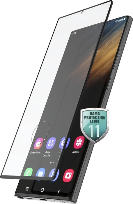 Hama 3D-Full-Screen-Schutzglas für Samsung Galaxy S23 Ultra schwarz
