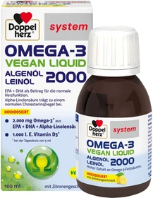 Doppelherz system Omega-3 Vegan Liquid, 100ml