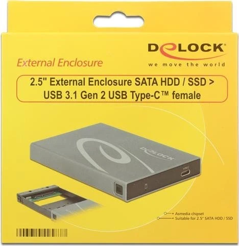 DeLOCK 12.5mm, USB-C 3.1